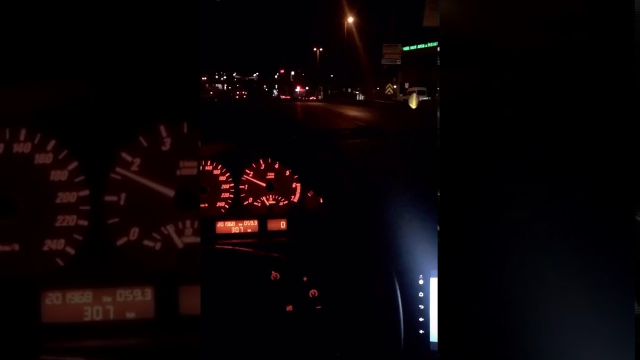 BMW story gece #araba #snap #story