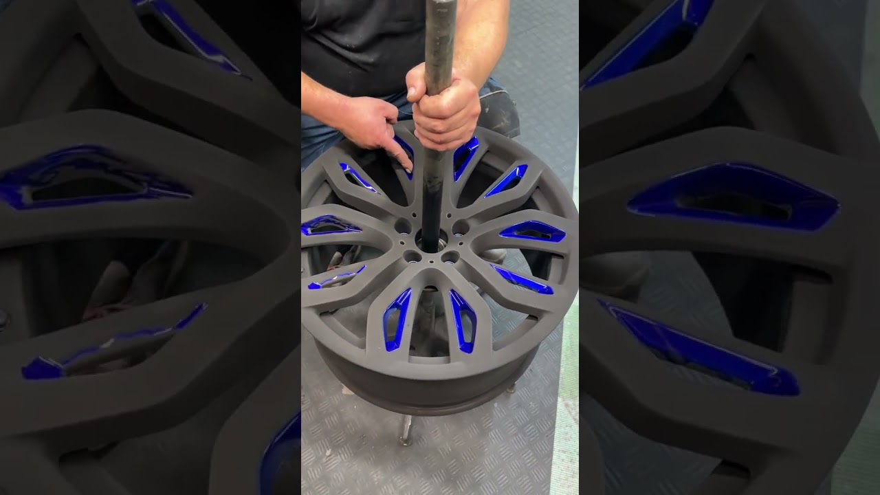 BMW X5 21 Zoll Felge mehrfarbig Pulverbeschichtet 💎