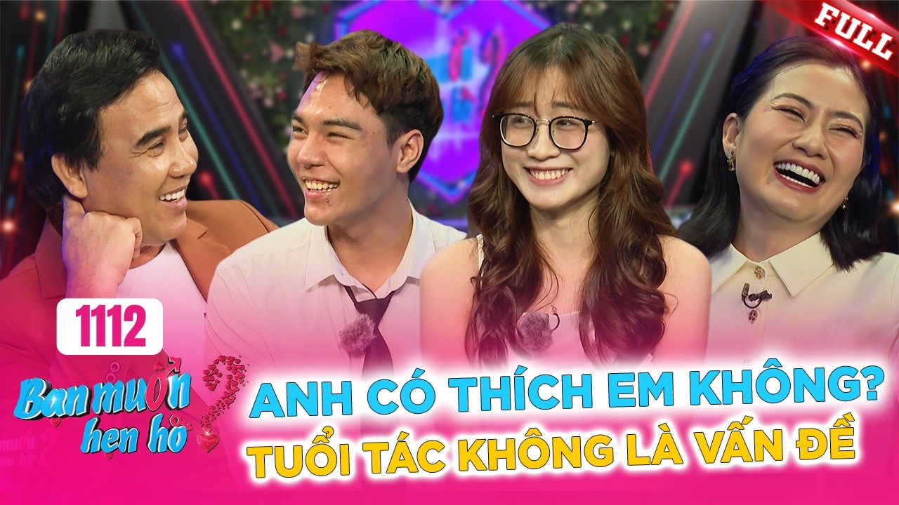 Bạn Muốn Hẹn Hò #1112A | Cặp đôi CỰC PHẨM xuất hiện trên sân khấu khiến khán giả PHẤN KHÍCH