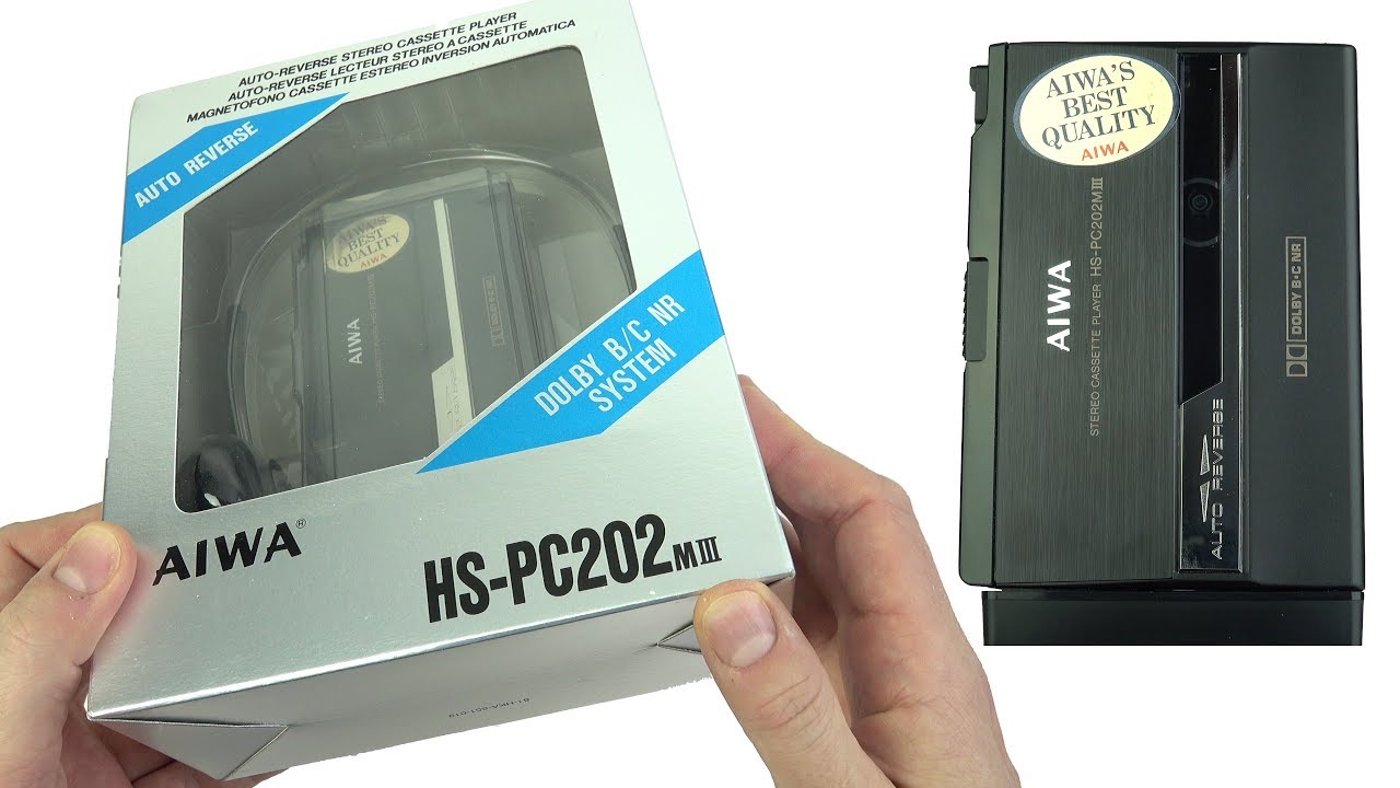 BNIB '90s Aiwa HS-PC202 Mk III *Personal Stereo* - Unboxed & Tested