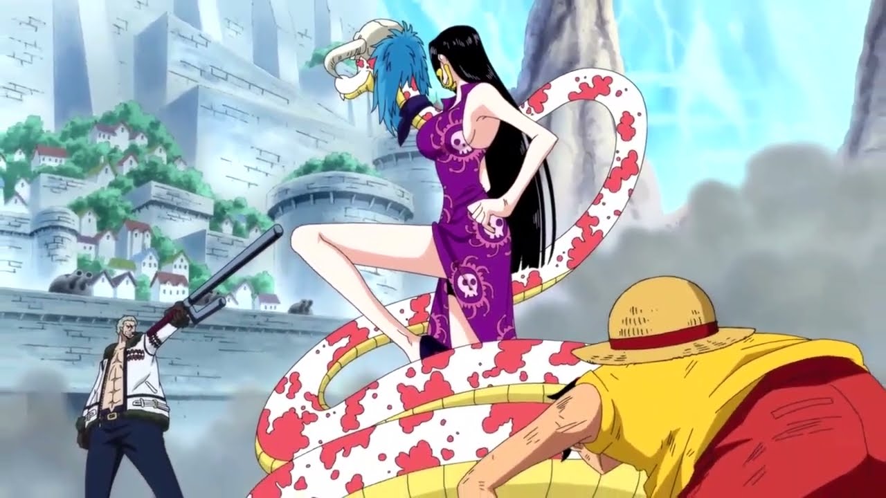 Boa Hancock Saved Luffy [DUB] | One piece