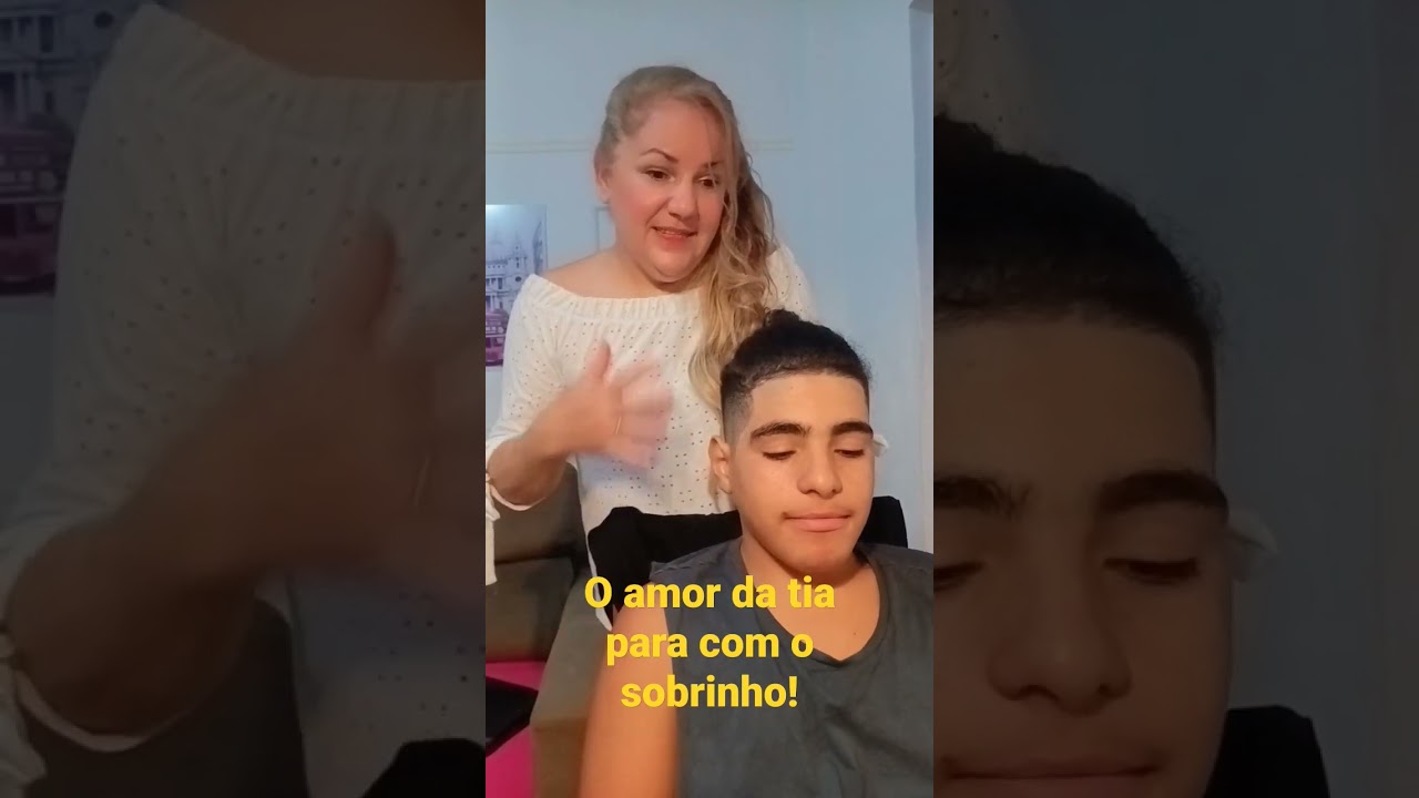 Boa noite da tia para o sobrinho!! #comedy #humour