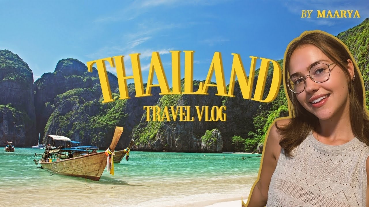 Boat tour of the Phi Phi islands in Thailand #maarya #vlog