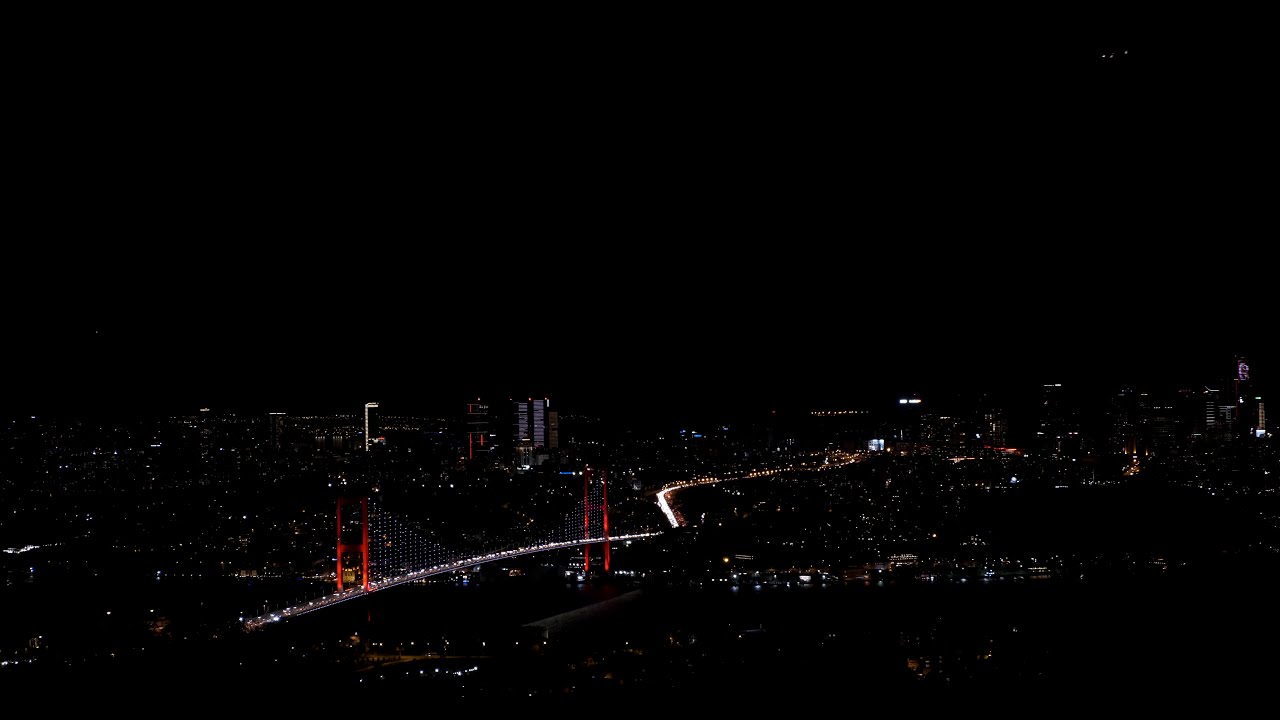 Boğaz Köprüsü Gece Çekimi