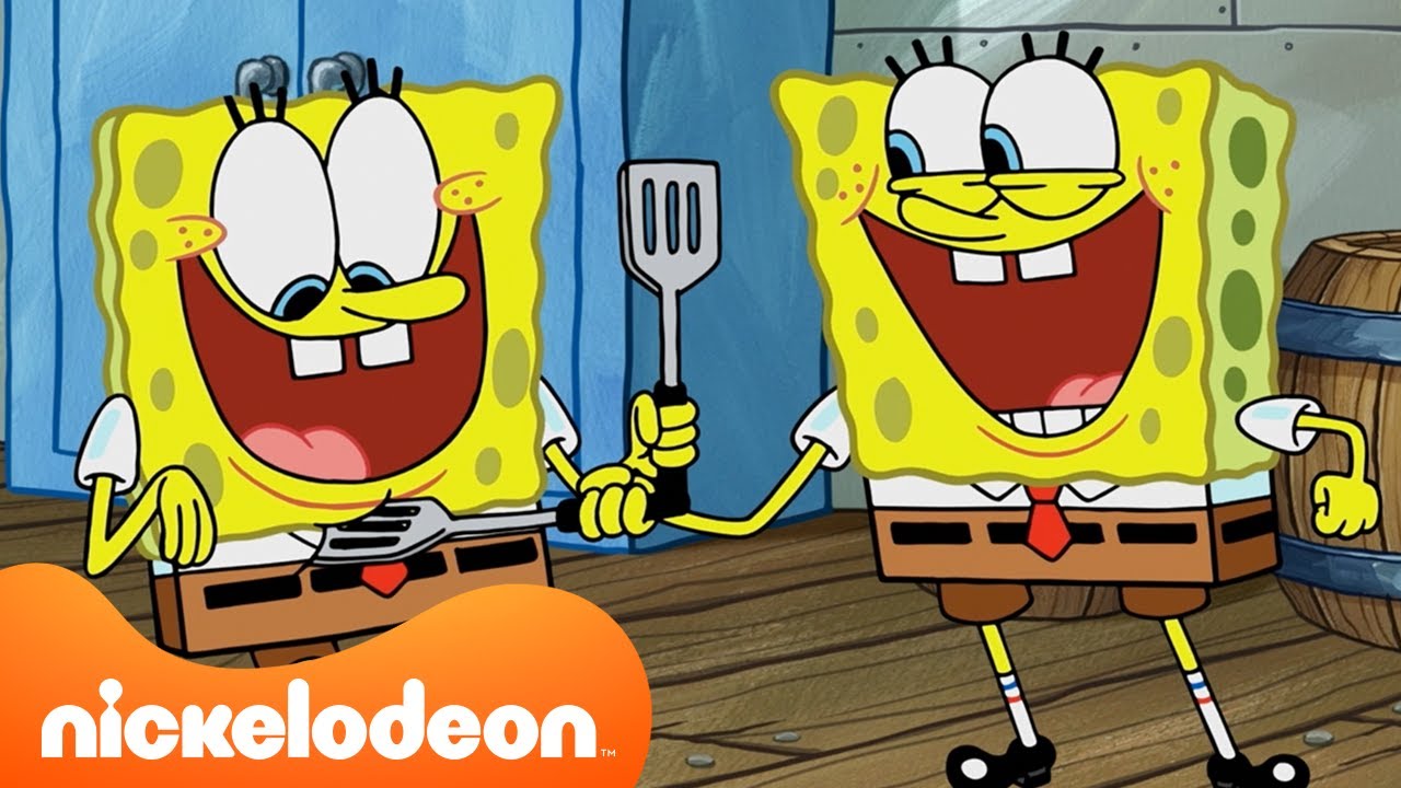 Bob Esponja | Bob Esponja toma el control del Crustáceo Cascarudo 🍔 | Nickelodeon en Español