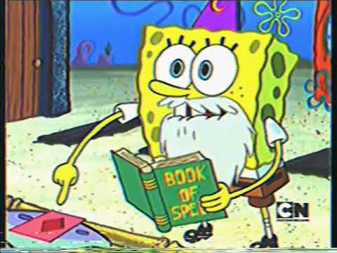 Bob esponja en Cartoon Network LA, Julio de 2018 (totally real and rare)