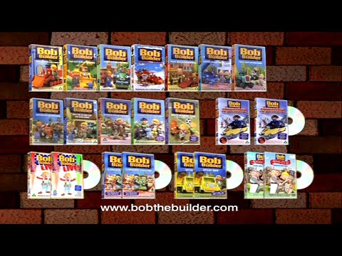 Bob the Builder - VHS & DVD Advertisement