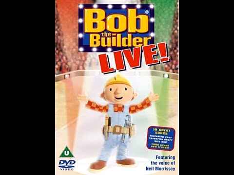 Bob the Builder LIVE (2002) UK DVD Video