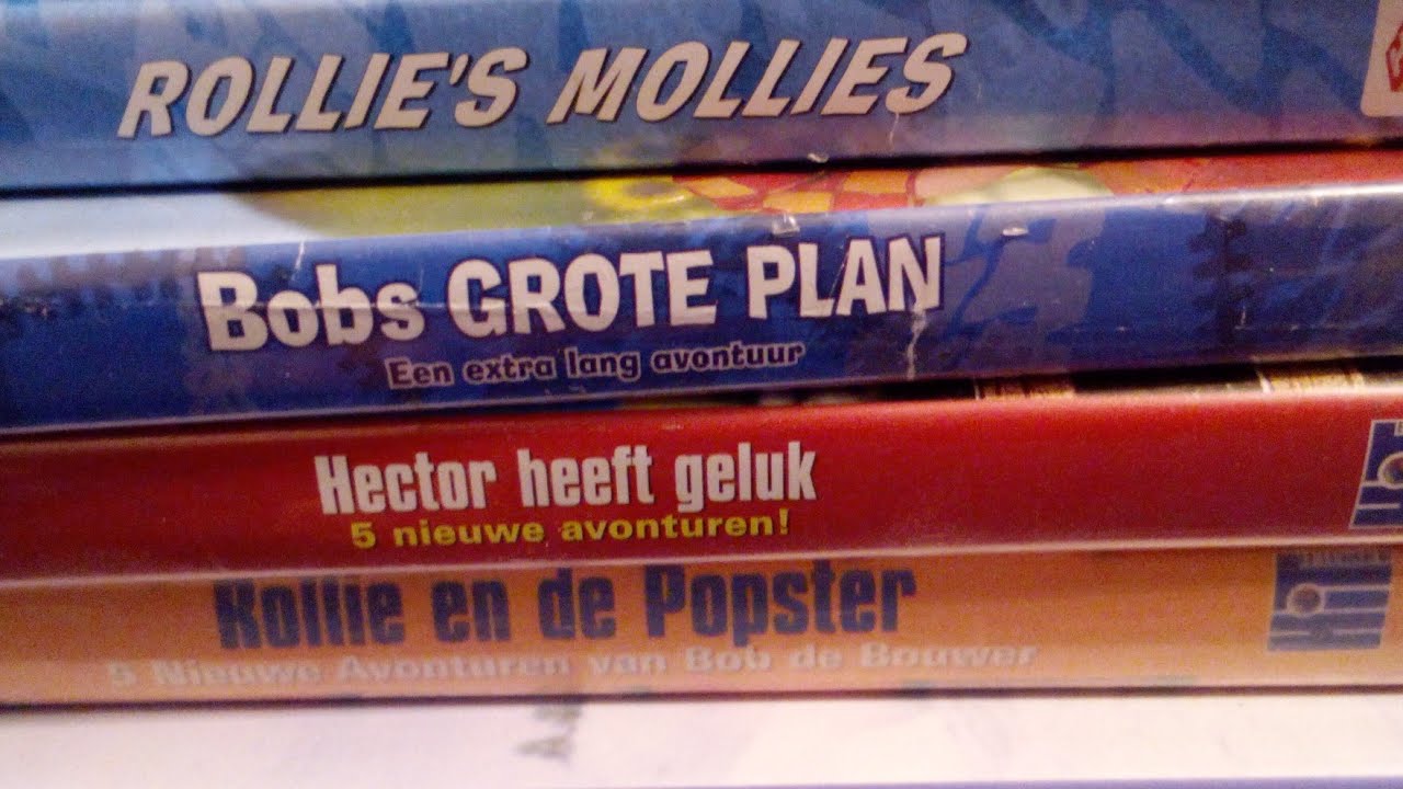 Bob the builder VHS/DVD Collection December 2020
