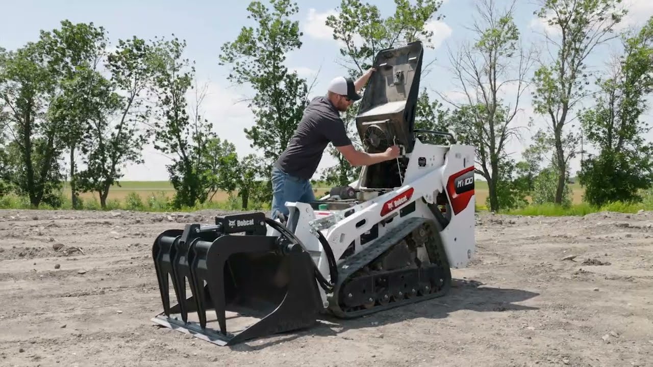 Bobcat MT100 Mini Track Loader Walk-Around