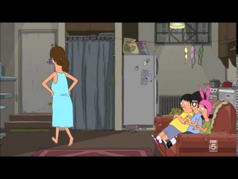 Bobs Burgers - Aunt Gayle goes to sleep