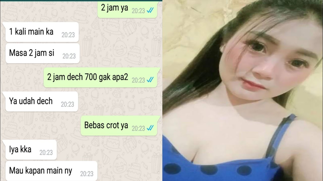 Bocah dilarang nonton!!! prank chat lucu _ open bo Bella