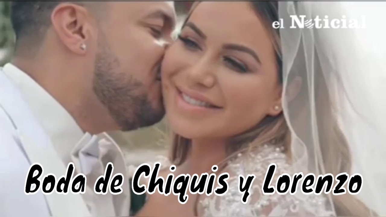 Boda de Chiquis Rivera y Lorenzo Méndez