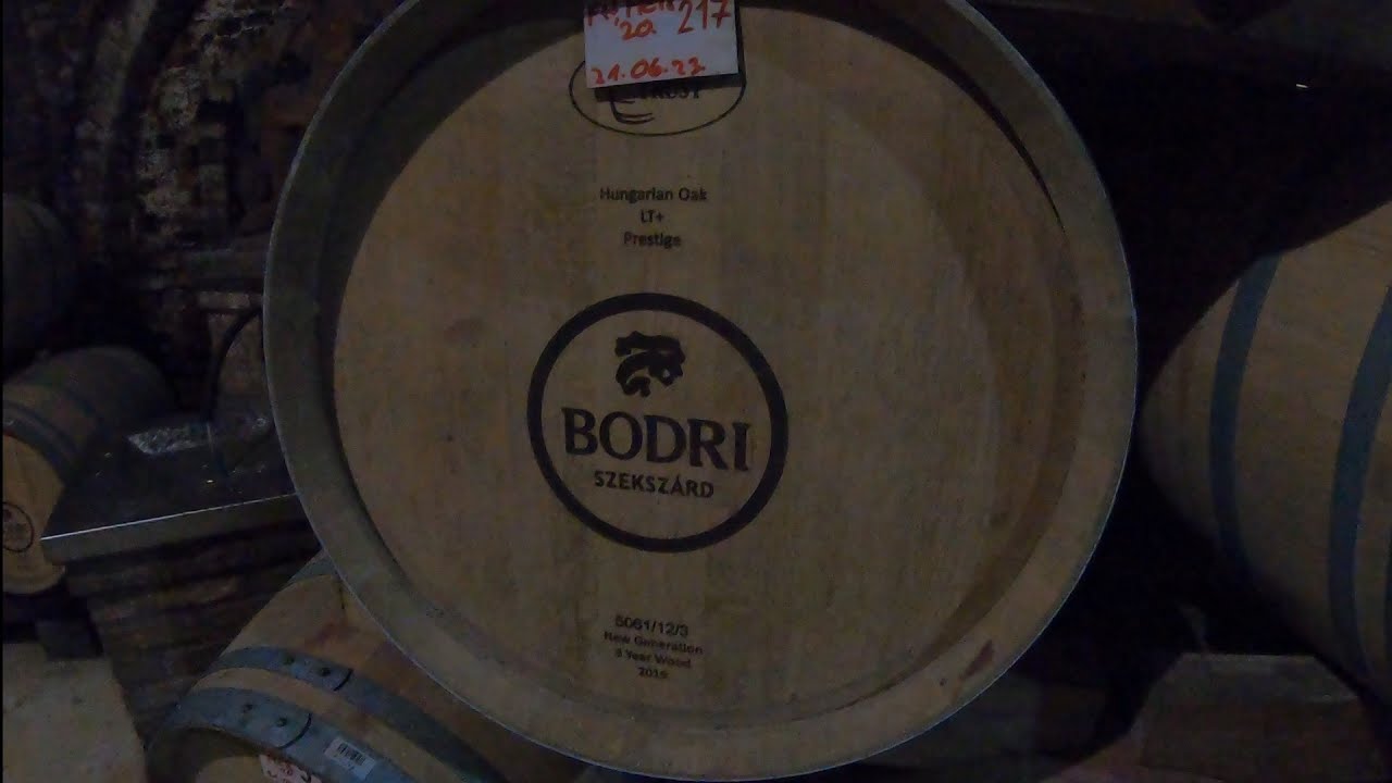 Bodri Winery Tour - Bodri Pincészet Szekszárd Hungary 2021