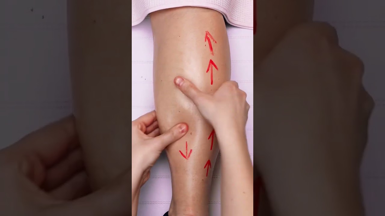 Body massage you can perform at home! #shorts