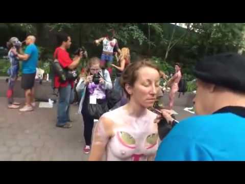 Body Painting Best Body Paint Art 2016    Annual Bodypainting Day 2016, New York  NEW