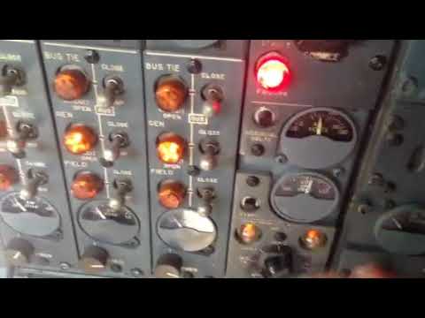 Boeing 727 cold dark start pt1