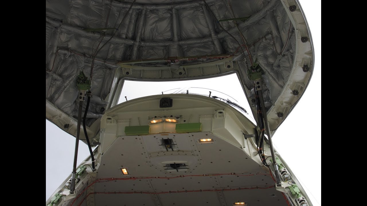 Boeing 747 Nose Cargo Door Explained