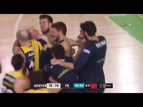 Bogdan Bogdanovic Yeşil Giresun-Fenerbahçe Son Saniye Basketi // Buzzer Beater against Giresun