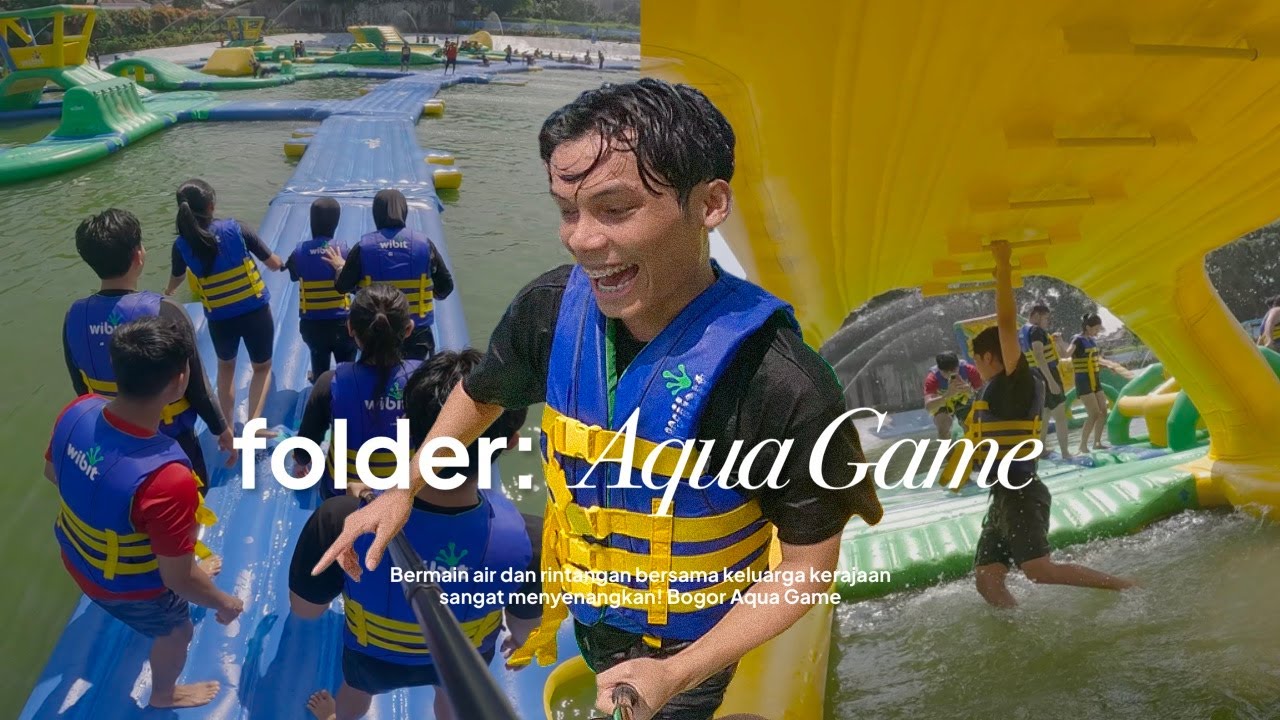 Bogor Aqua Game: akhirnya main air, seru!
