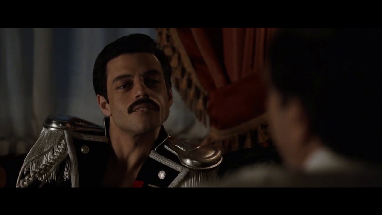 Bohemian Rhapsody - Freddie Meets Jim Hutton Scene (Rami Malek Freddie Mercury)