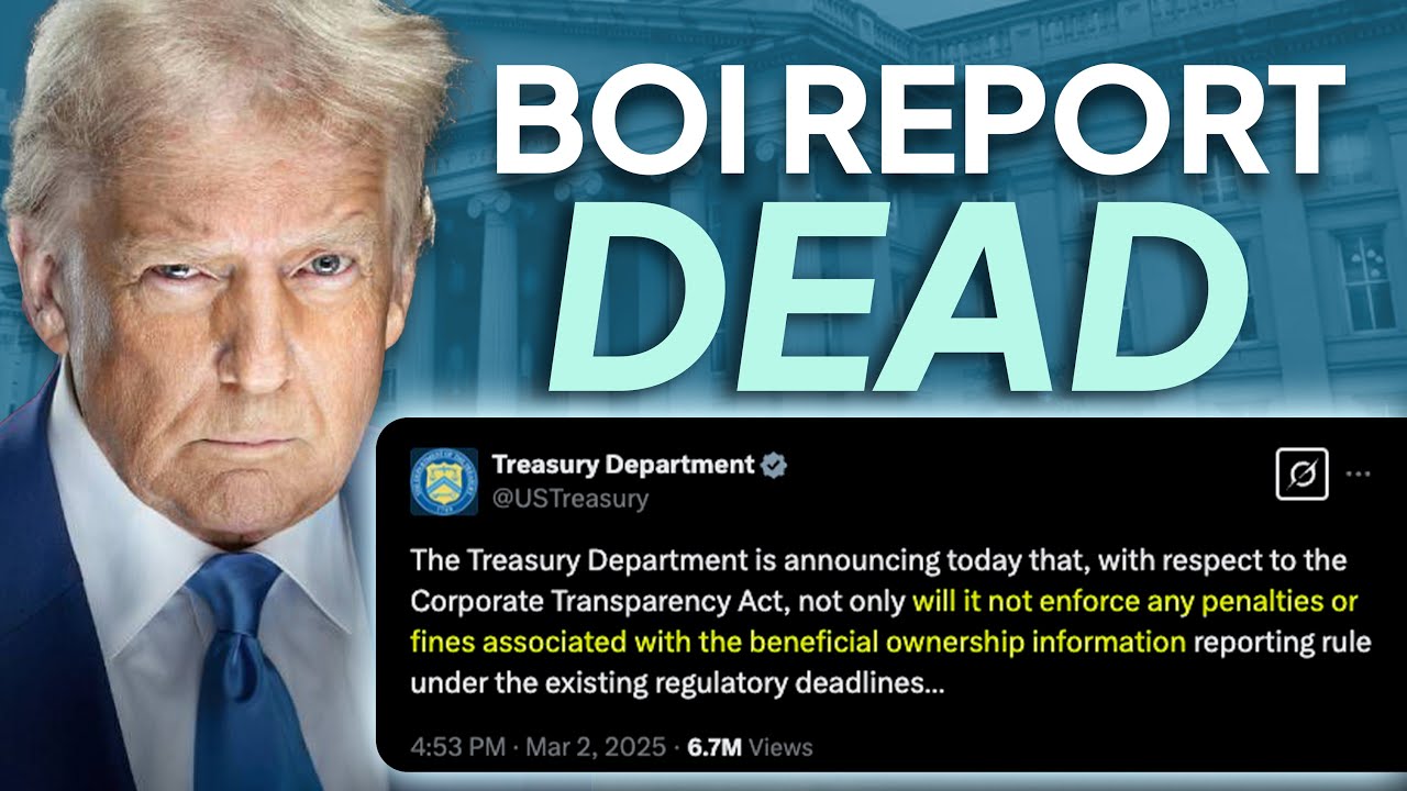 BOI Filing Requirement is Officially Dead!