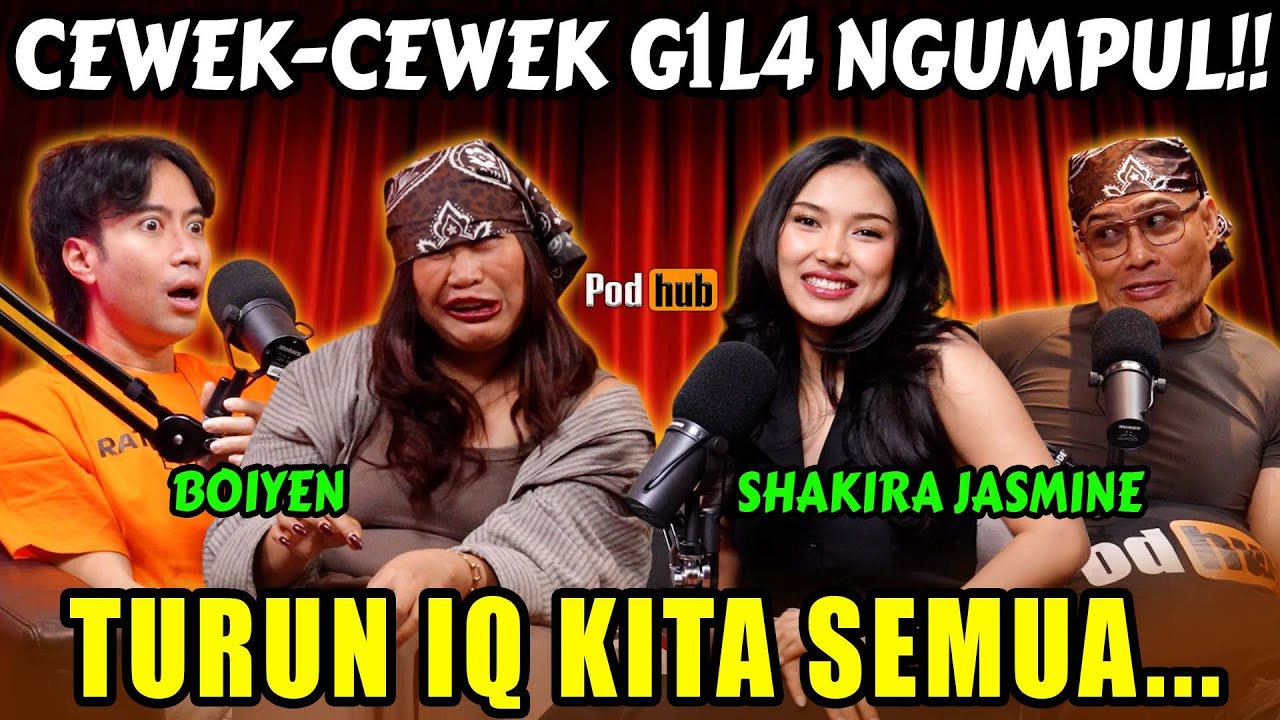 BOIYEN AJARIN GUA ADEGAN KISS1NG‼️ADUH SHAKIRA JASMINE, CAKEP TAPI KOSHOONG😂 -VIDI