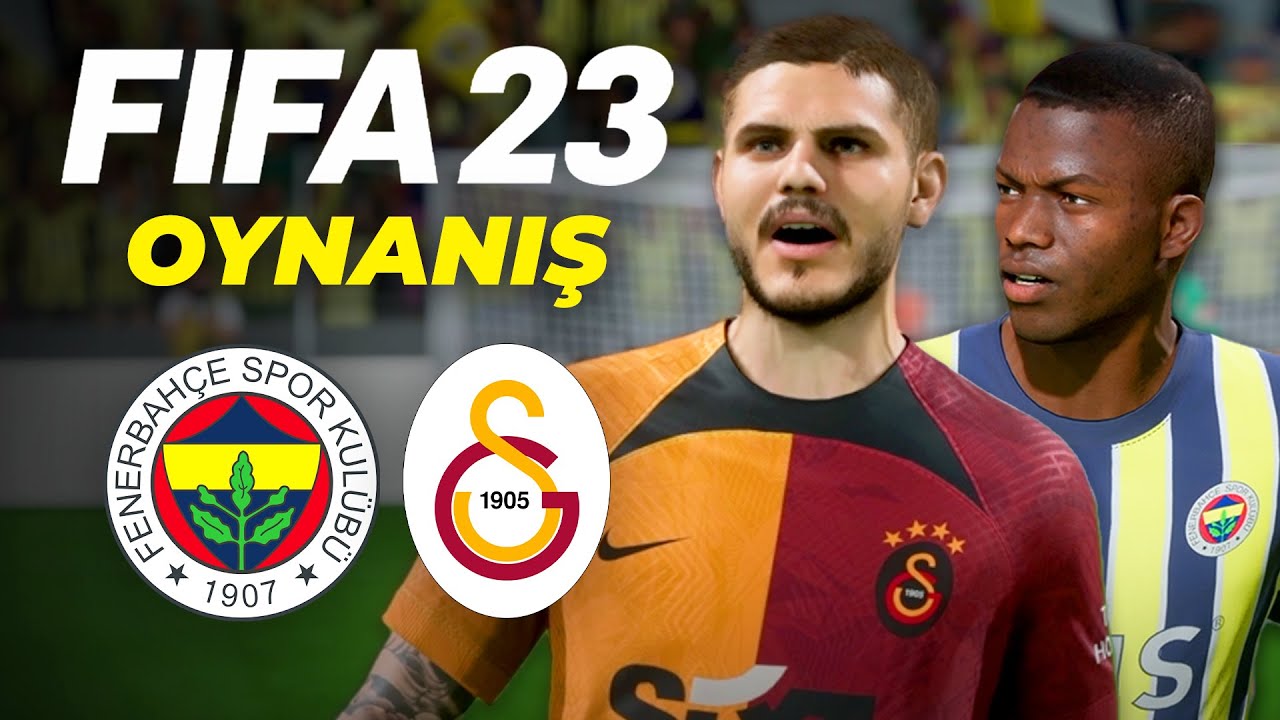 BOL GOLLÜ DERBİ MAÇI  // FIFA 23 FENERBAHÇE vs GALATASARAY // İLK OYNANIŞ