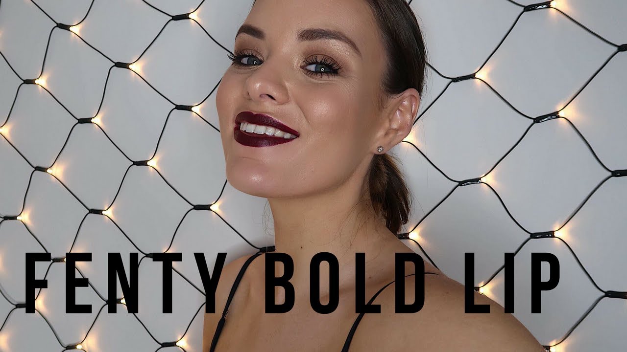 Bold Lip using Fenty Beauty | Olivia Morris