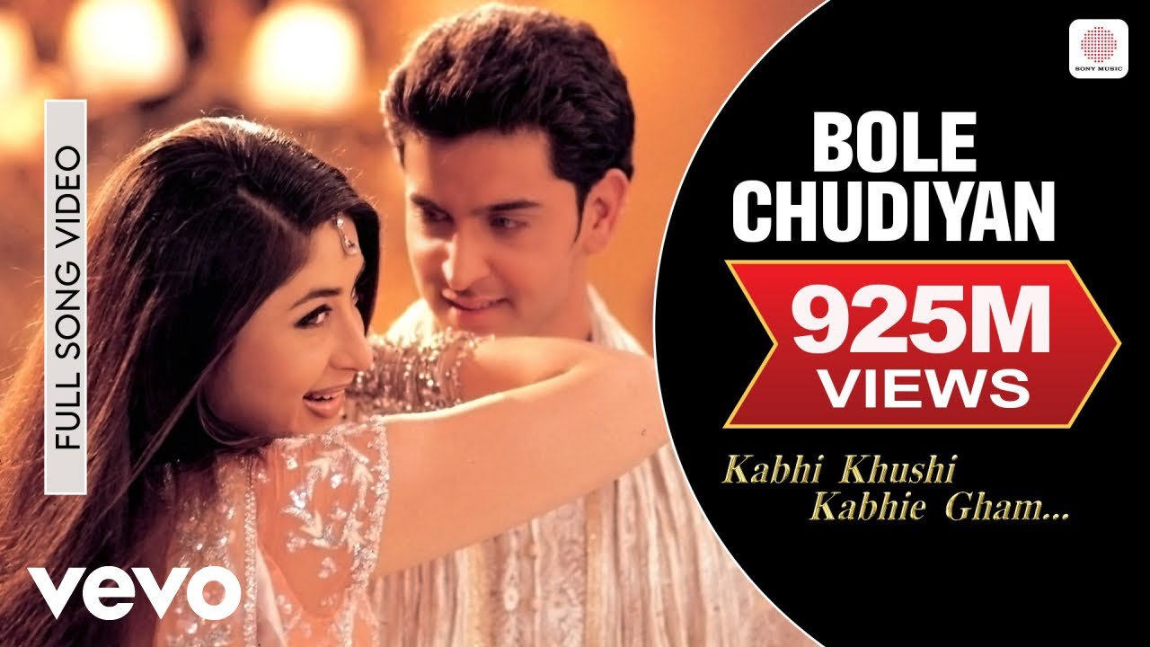 Bole Chudiyan Full Video - K3G | Amitabh, Shah Rukh, Kajol, Kareena, Hrithik | Udit Narayan