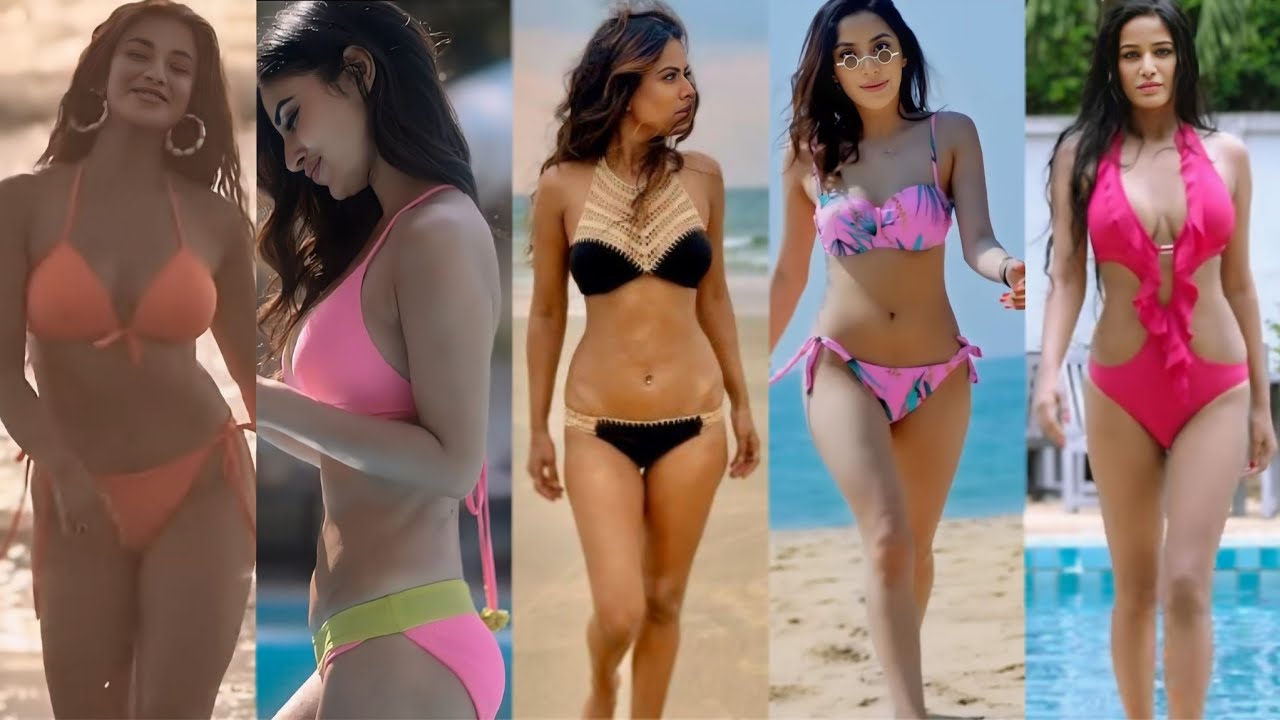 Bollywood actress bikini hot compilation | indian actress bikini compilation | Bikini feast part 8
