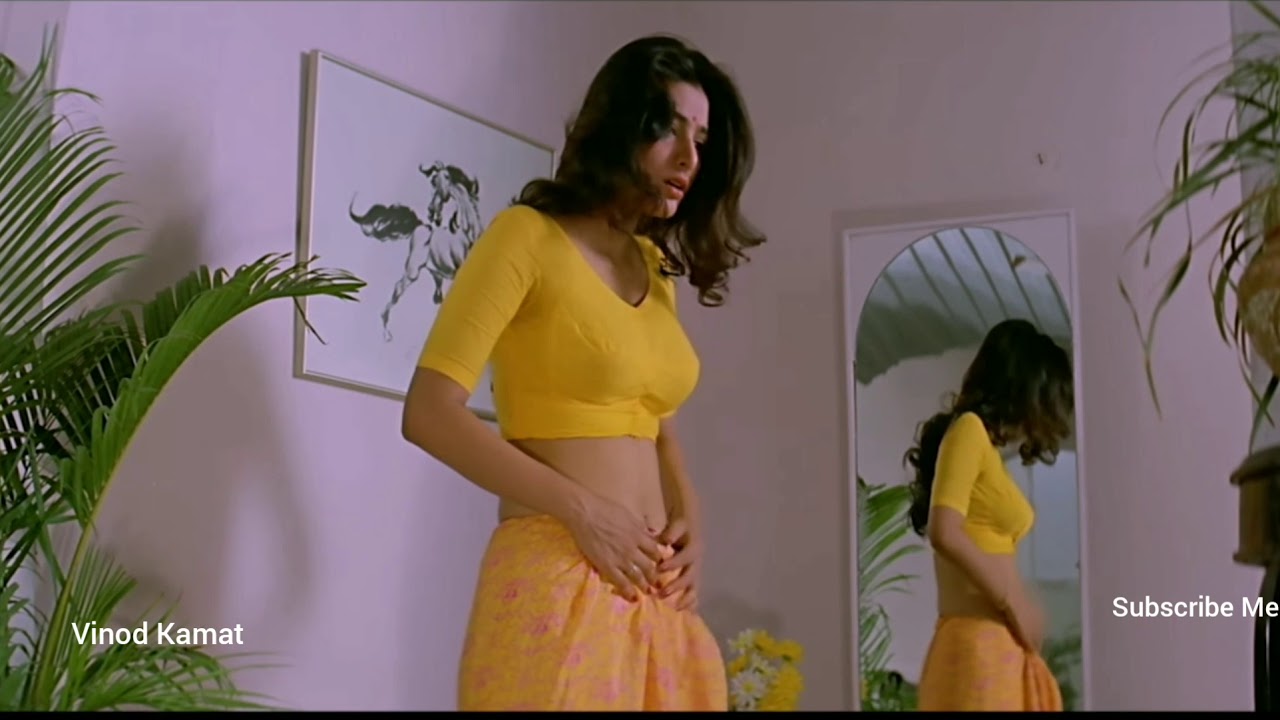 Bollywood Actress Tabu Hot Navel in saree