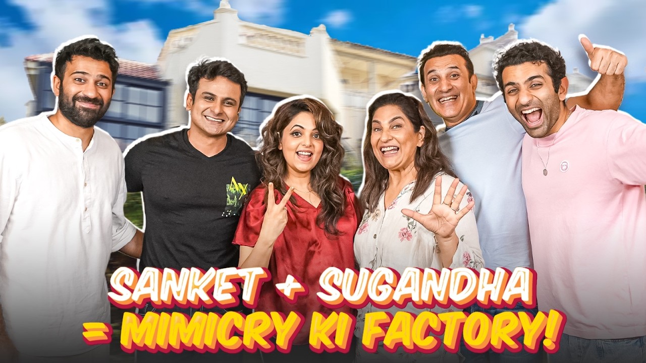 Bollywood Comedy Show Aur Mimicry Madness... AAAP Ke Saath Sugandha Aur Sanket!
