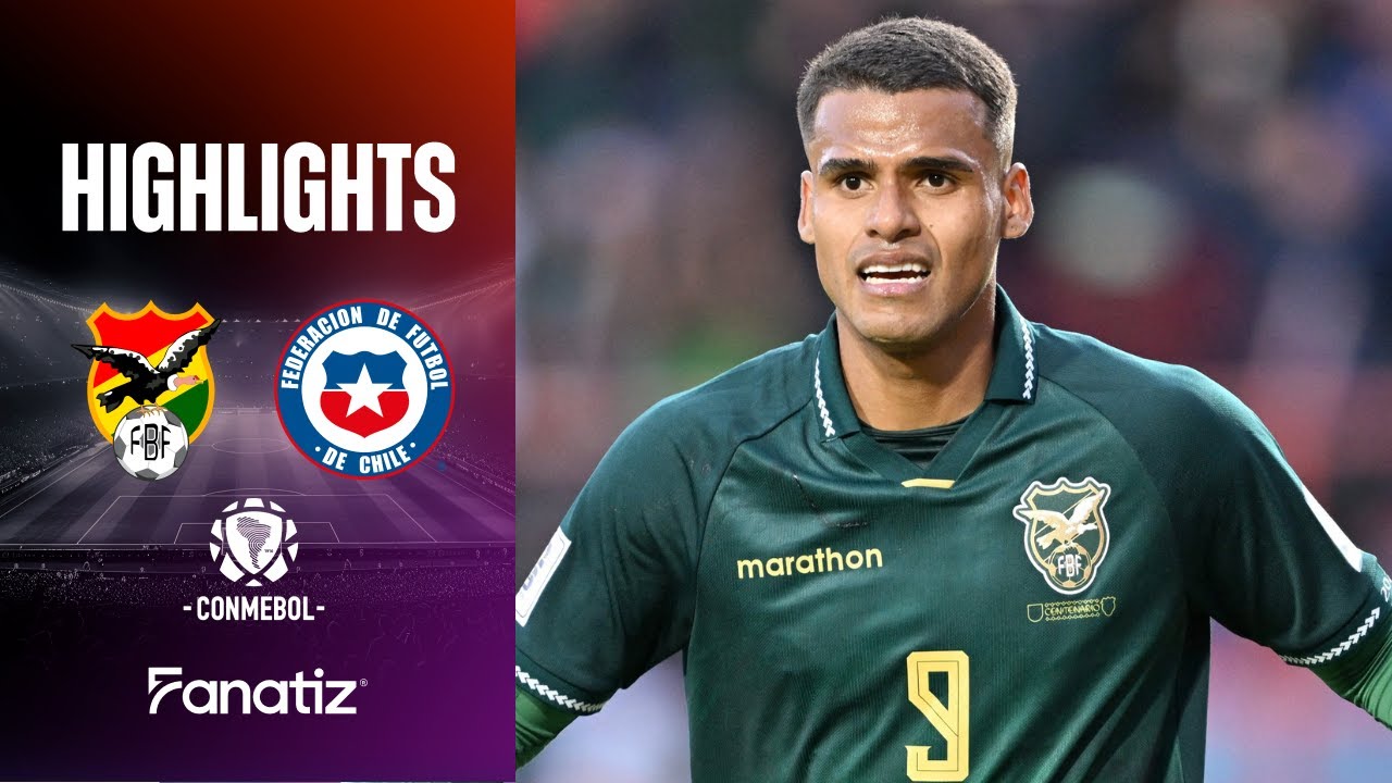 Bolívia vs Chile 2-0 | Highlights | World Cup Qualifiers 2026