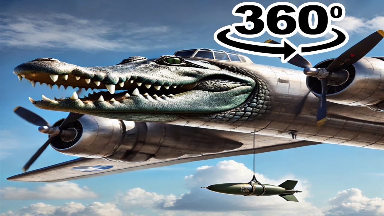 BOMBARDINO CROCODILO MASHUP 360°
