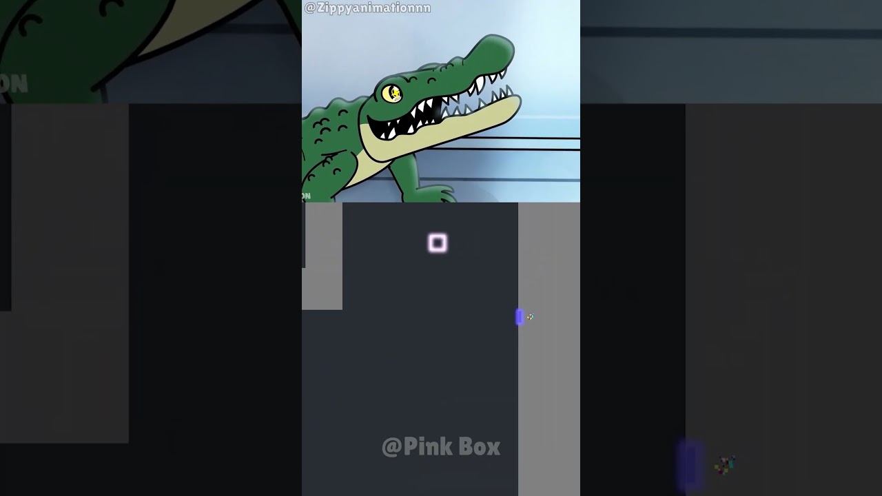 BOMBARDIRO CROCODILO BACKSTORY! | Brainrot Animation @Zippyanimationnn | Pink Bouncing Square