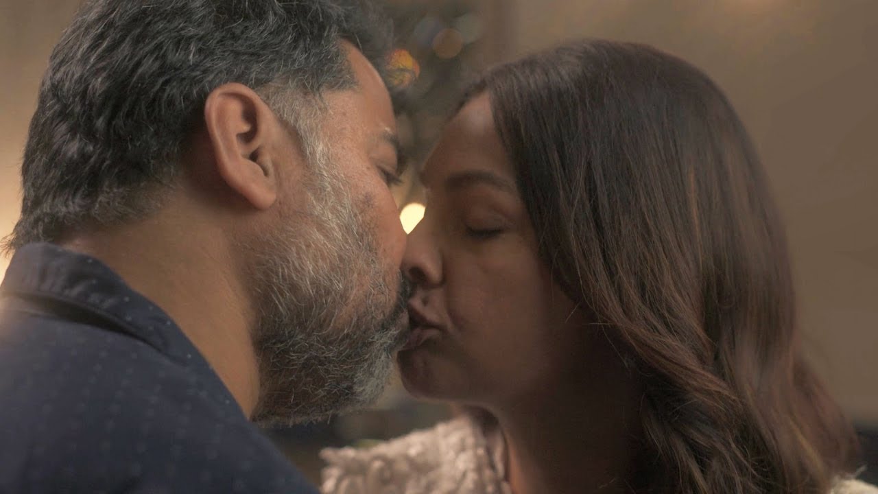 Bombay Begums / Kissing Scene — Rani and Naushad (Pooja Bhatt and Danish Husain)