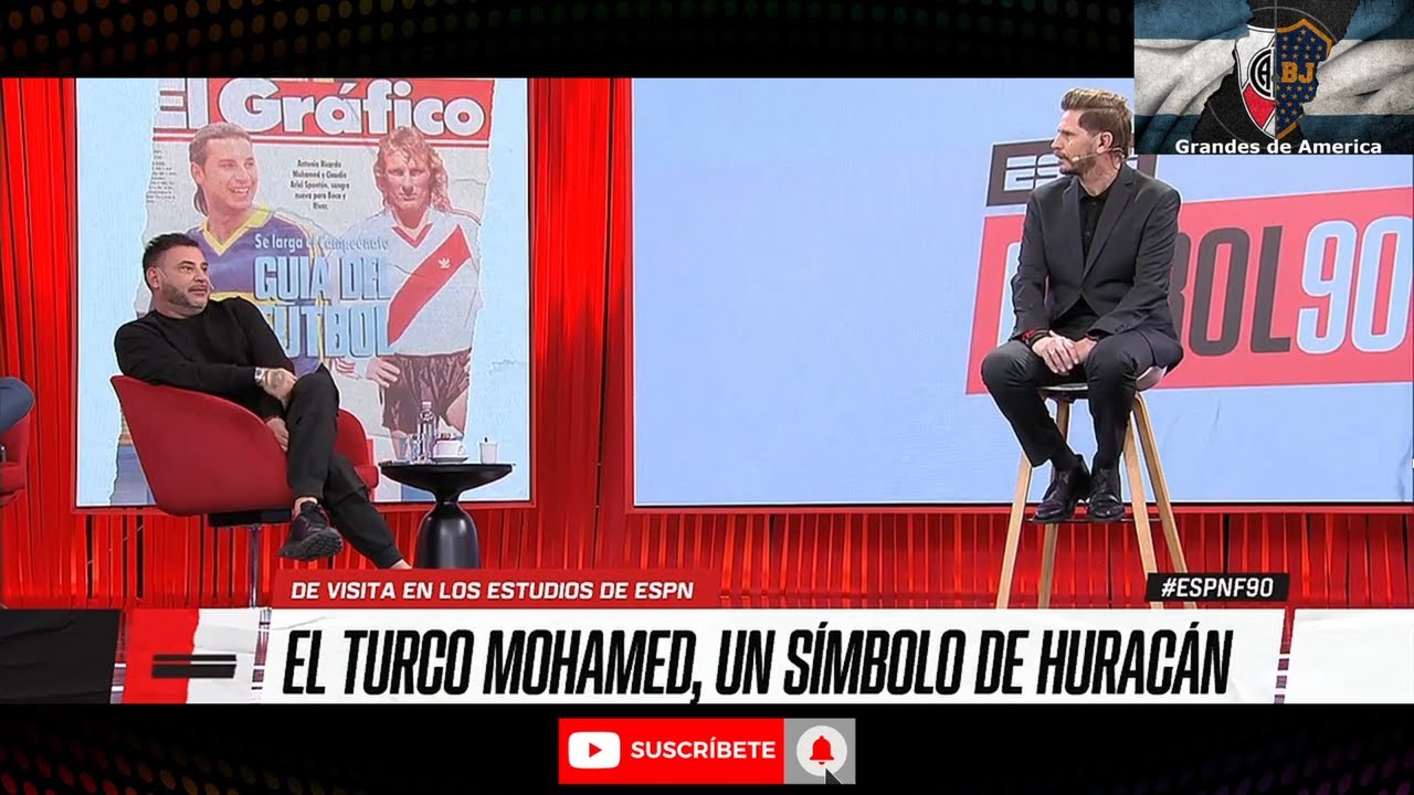 Bombazo, El Turco Mohamed Visitó F90 Con El Pollo Vignolo y Oscar Ruggeri