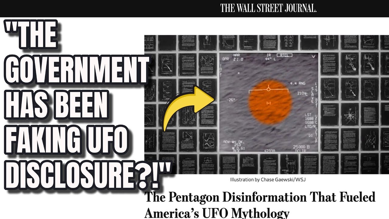BOMBSHELL! Did the Wallstreet Journal just prove that Alien Disclosure is a Government coverup?!