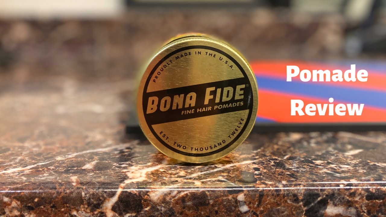Bonafide Pomade Superior Hold Review- by Peluquero Rick