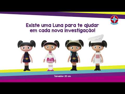 Bonecas Luna Chef, Aventureira e Astronauta | Brinquedos Estrela