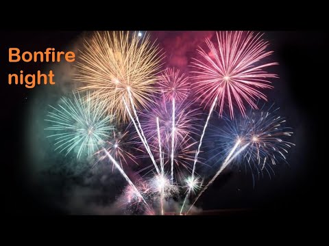 Bonfire Night | Guy Fawkes Night | A1-A2 ESL/EFL Video