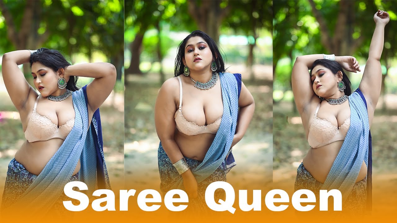 BONG BEAUTY IN OUTDOOR FEAT.CANDY | SAREE FASHION VLOG | SAREE QUEEN | 2025
