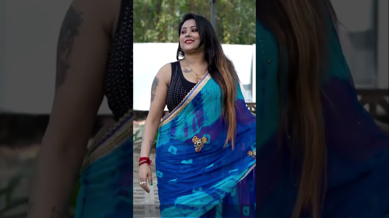 Bong SuSmita Hot Back    Saree Expression    SAREE LOVER 2