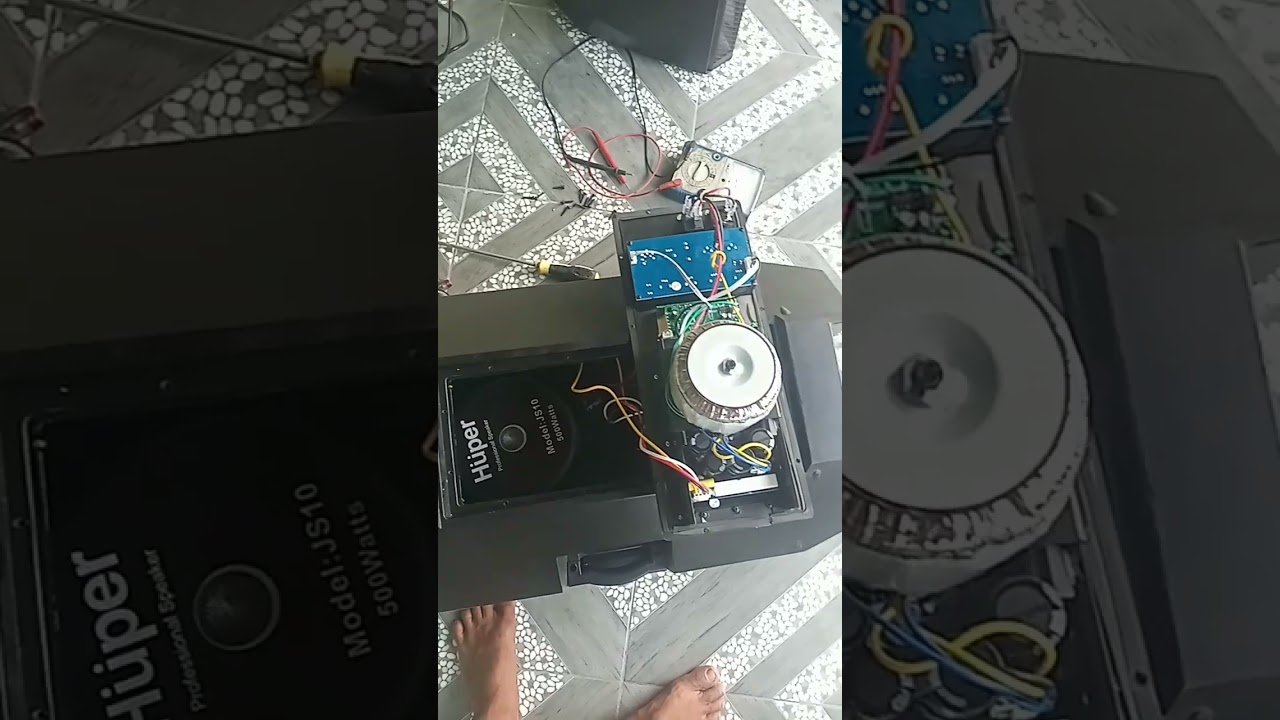 Bongkar Huper JS10 500watt Ternyata Isinya Waoow#Shorts