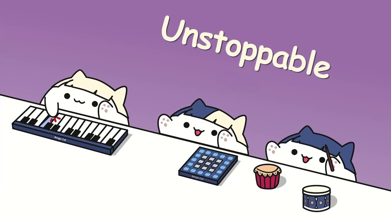 Bongo Cat – Unstoppable (Cover Version) 🎧