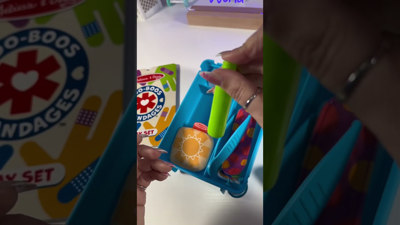 Boo Boos and Bandages Play Set #melissaanddoug #asmr