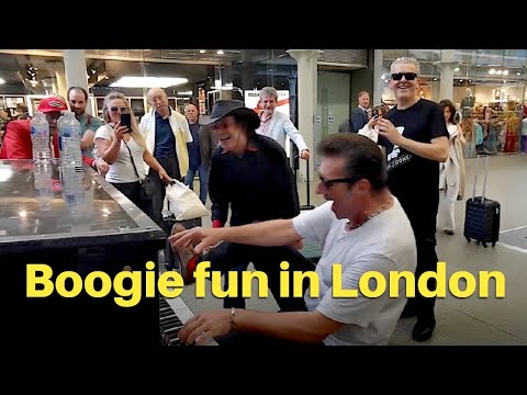 Boogie fun with Dr. K, Terry Miles & Nico Brina in London (2024) Boogie Woogie Piano