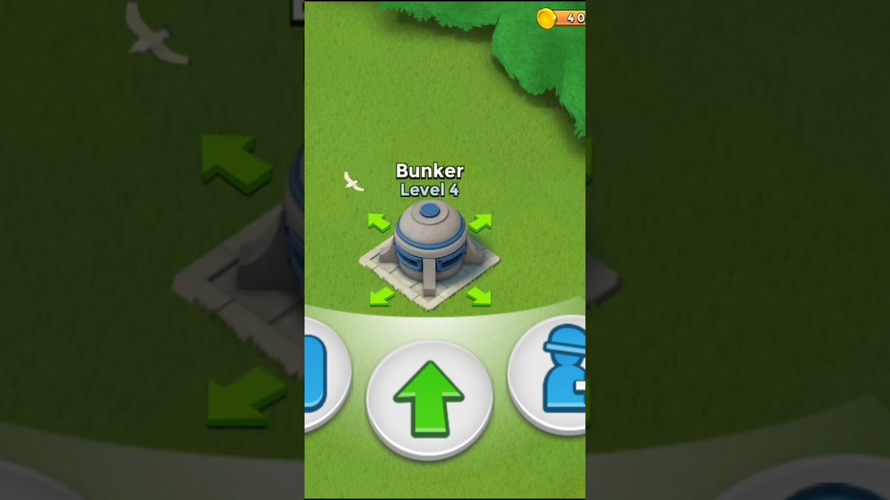Boom Beach NEW Defense The Bunker // levels 1 - 8  #HQ26 #shorts #boombeach