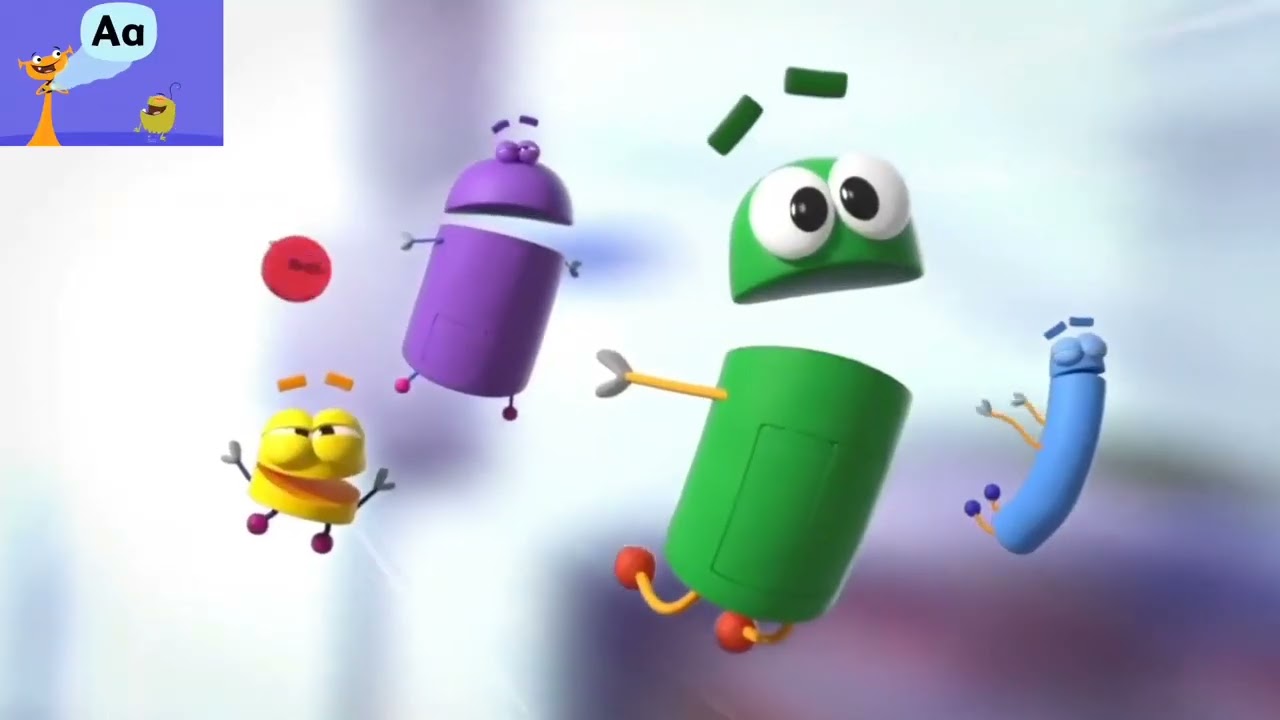 boombox girl blast Storybots  ABC plory and yoop he's scream